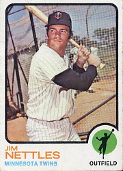 1973 Topps Baseball Cards      358     Jim Nettles
